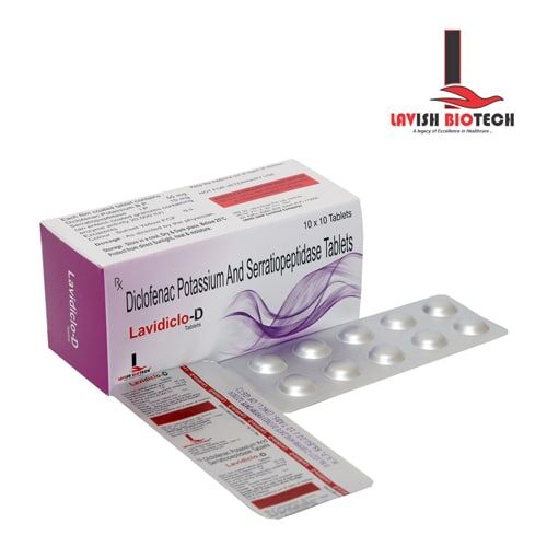 DICLOFENAC POTA + SERRATIOPEPTIDASE TABLETS