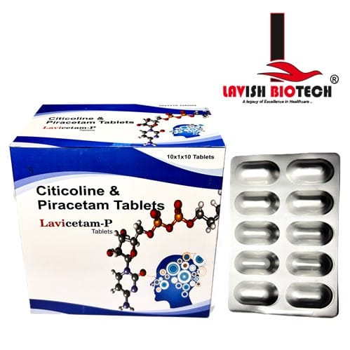 Citicoline + Piracetam Tablets