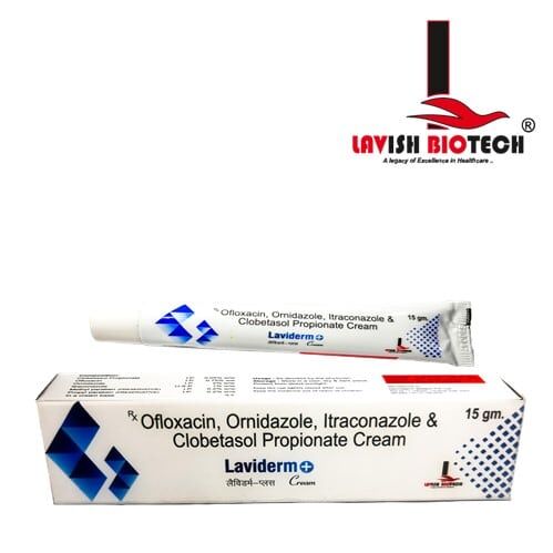 Itraconazole HCL, Ofloxacin, Ornidazole, Clobetasol Tube